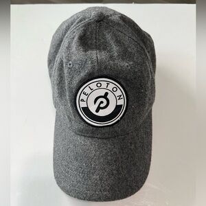 EUC Unisex Peloton Wool Cap with Leather Adjustable Strap